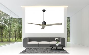 Ceiling fan ZEN black aged 140 cm