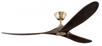 Ventilador de techo KOA oro satinato nogal 178 cm
