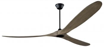 Ventilateur de plafond KOA noir marron//gris 252 cm