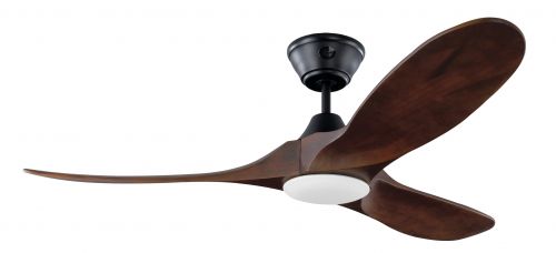 Ventilador de techo KOA negro KOA con LED 178 cm
