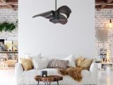 Ventilador de techo RAFFAELLO black 110 cm