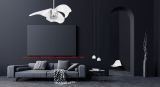 Ventilatore da soffitto RAFFELLO cromo 110 cm Ventilatore da soffitto RAFFELLO cromo 110 cm