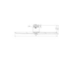Ventilador de techo SLICE WI-FI negro OAK