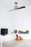Ventilatore da soffitto FACTORY CROMATO 107 CM