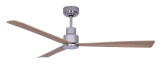 Ventilateur de plafond MYNG chrome 130 cm