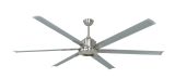 HVLS Ventilatore da soffitto THE BIG II nichel 180 CM WI-FI