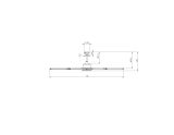 HVLS Ventilatore da soffitto THE BIG II nichel 180 CM WI-FI