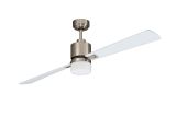 Ventilatore da soffitto FACTORY nichel 122 cm Ventilatore da soffitto FACTORY nichel 122 cm