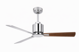 Ventilatore da soffitto FACTORY CROMATO 112 cm