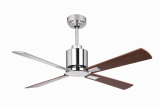 Ventilatore da soffitto FACTORY CROMATO 112 cm