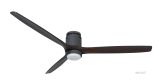 Ceiling fan SLICE graphit walnut Ceiling fan SLICE graphit walnut