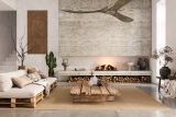 Ventilatore da soffitto KOA ottone satinato aged pewter152 cm