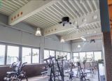HVLS Ventilatore da soffitto grande THE GIANT argento 250 CM
