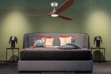 Ventilador de techo KOA niquel con LED 152 cm
