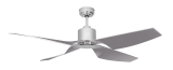 Ventilateur de plafond FACTORY chromé plastique