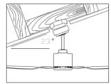Ventilateur de plafond FACTORY WI-FI noir 107 CM