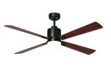 Ventilatore da soffitto FACTORY WI-FI nero 122 cm Ventilatore da soffitto FACTORY WI-FI nero 122 cm