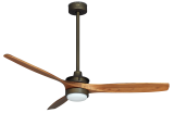 Ventilatore da soffitto HYPELIGHT WI-FI BRONZO distressed oak Ventilatore da soffitto HYPELIGHT WI-FI BRONZO distressed oak