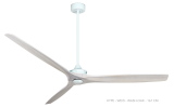 Ventilatore da soffitto HYPE BIANCO WI-FI nero