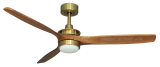 Ventilatore da soffitto HYPE WI-FI SOFT BRASS bianco