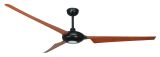 Ventilatore da soffitto VOGUE WI-FI LED nero noce 190 cm