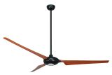 Ventilatore da soffitto VOGUE WI-FI LED nero noce 190 cm