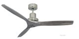 Ventilateur de plafond KAUAI nickel brosse New-grey 130 cm