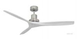 Ventilateur de plafond KAUAI nickel brosse New-grey 130 cm