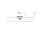 Outdoor Ventilateur de plafond PATIO blanc