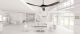 Ventilatore da soffitto KOA Nickel 178 cm