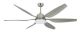Ventilateur de plafond ECO-LED Nickel 170 cm