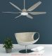 Ventilateur de plafond ECO-LED Nickel 170 cm
