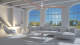 Ventilateur de plafond MYNG chrome 130 cm