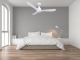 Ventilateur de plafond LUMINA blanc 130 cm