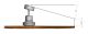 Ventilateur de plafond KAUAI blanc 130 cm