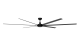Ventilatore da soffitto AIR-304 nero 300 cm