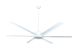 HVLS Ventilateur de plafond THE BIG II blanc 180 CM