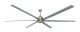 HVLS Ventilatore da soffitto THE BIG nichel II WI-FI 250 CM
