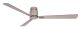 Ventilatore da soffitto FACTORY nichel 122 cm