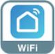 Ventilateur de plafond HYPE Wi-FI noir laiton rosé wild walnut
