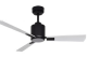 Ventilatore da soffitto FACTORY graphite 90 cm