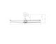 Ventilatore da soffitto 3PLUS3 nero LED Wi-Fi