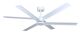 Ventilatore da soffitto 3PLUS3 bianco LED Wi-Fi