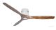 Ventilateur de plafond SLICE WI-FI blanc wild-walnut