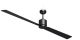 Ventilatore da soffitto FACTORY WI-FI nero 180 CM