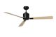 Ventilateur de plafond FACTORY WI-FI noir 132 CM