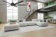HVLS Ventilatore da soffitto THE BIG Wi-Fi nero 180 cm