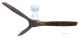 Ventilador de techo KAUAI bianco WILD WALNUT 130 cm
