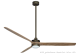 Ventilatore da soffitto HYPELIGHT WI-FI BRONZO distressed oak