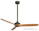 Ventilateur de plafond HYPE WI-FI BRONZE DISTRESSED OAK